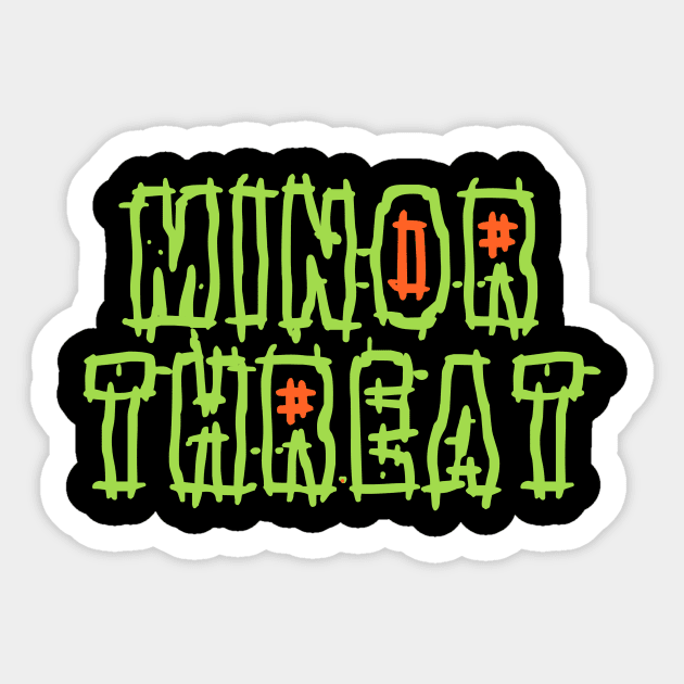 Vintage Punk band Sticker by Riel